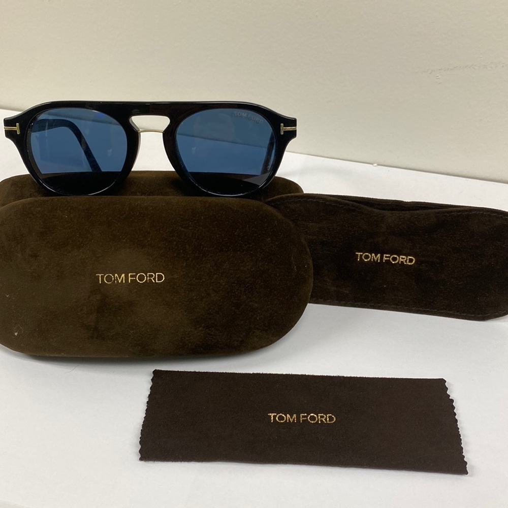 Tom Ford TF5533-B Black / Blue-light block Sunglasses